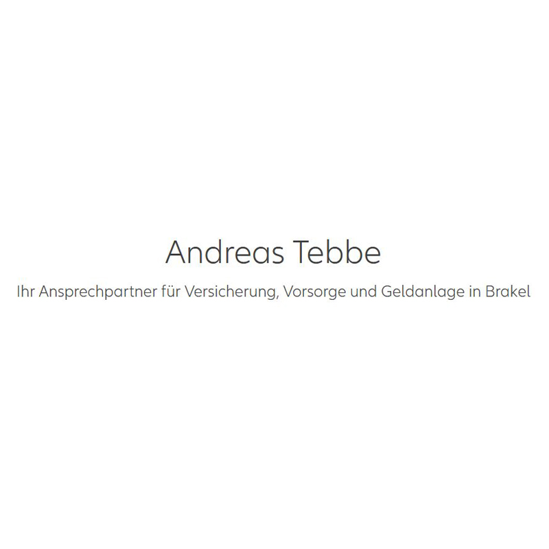 Logo von Allianz Hauptvertretung Andreas Tebbe