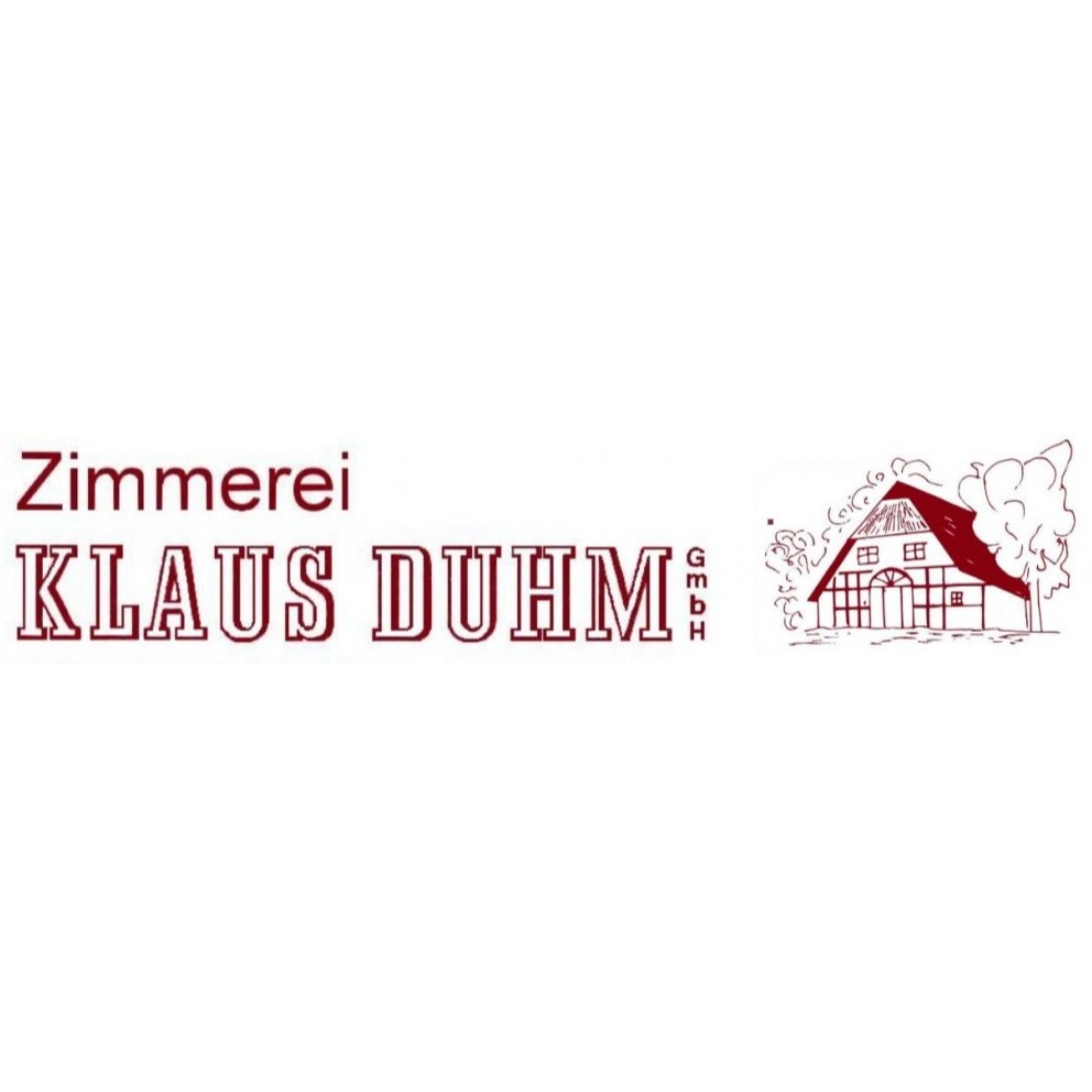 Logo von Klaus Duhm GmbH Zimmerei