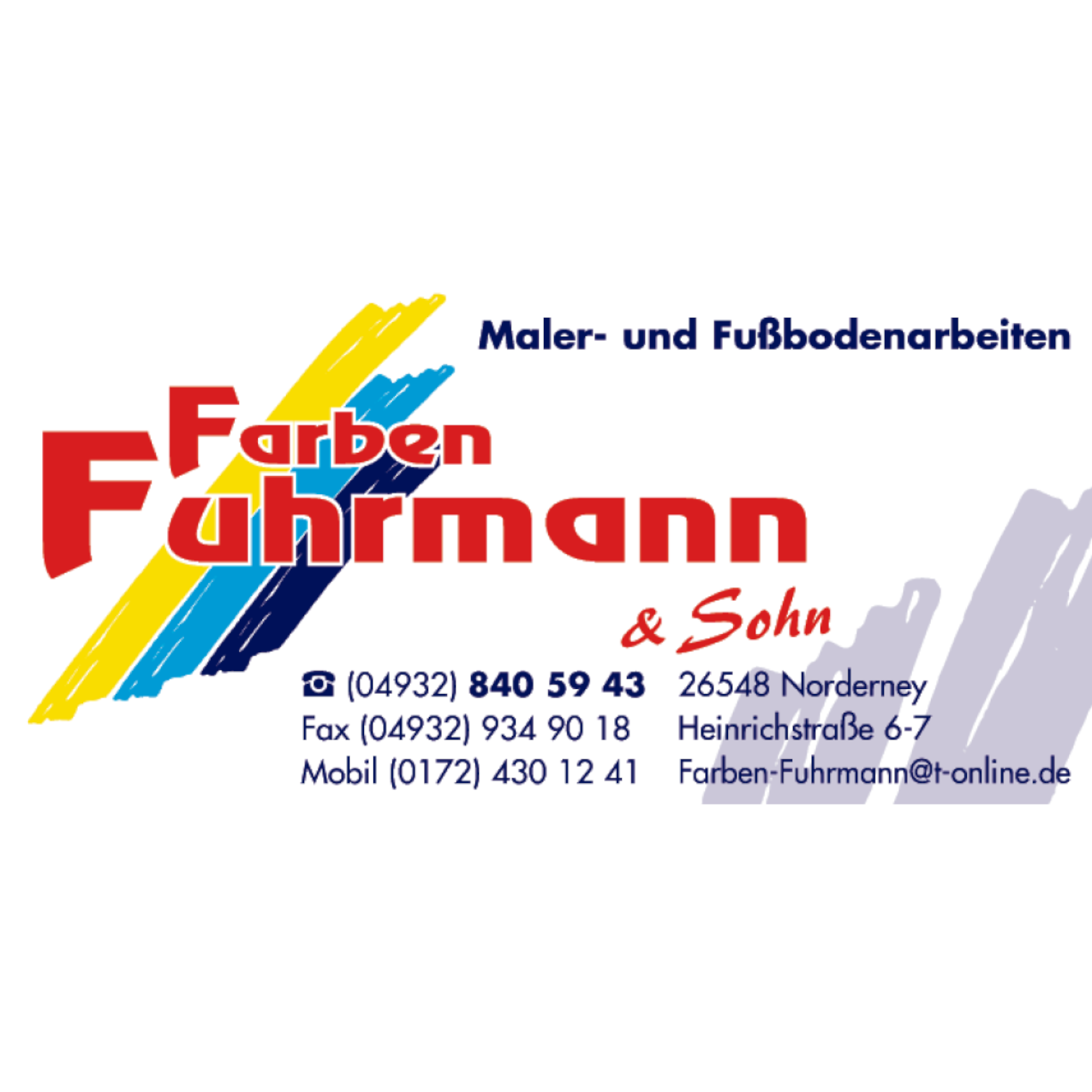 Logo von Farben Fuhrmann & Sohn Maler- und Fußbodenarbeiten