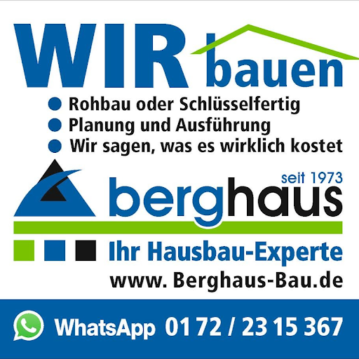 Logo von Bauunternehmen Gerhard Berghaus, Schlüsselfertiges Bauen in Leer-Ostfriesland, Papenburg und Saterland