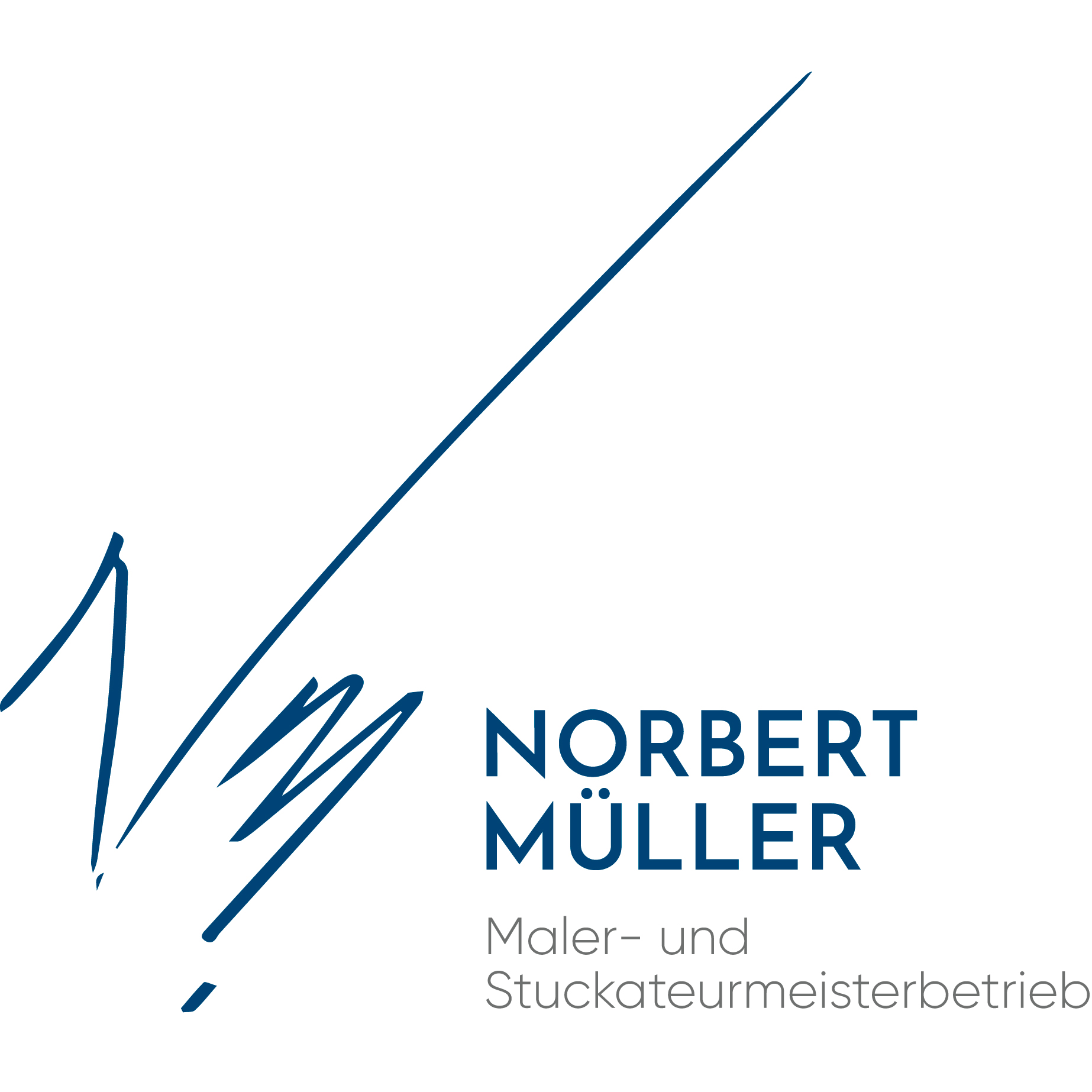 Logo von Norbert Müller Maler- und Stuckateurmeisterbetrieb