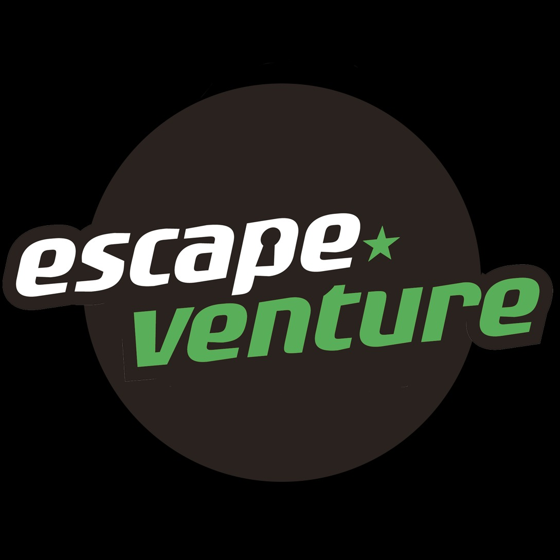 Logo von EscapeVenture Leipzig. Skurrile Escape Rooms.