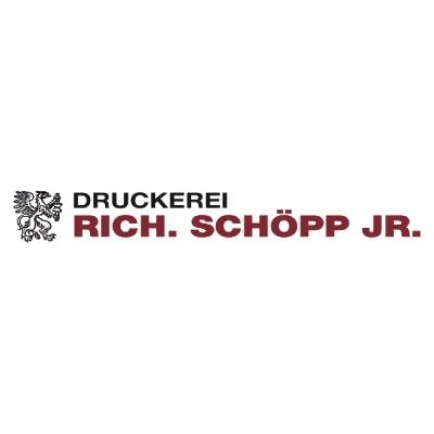 Logo von Richard Schöpp jun. Druckerei