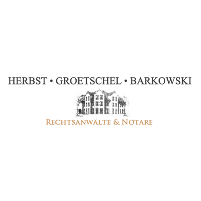 Logo von Herbst • Groetschel • Barkowski GbR Rechtsanwälte und Notare