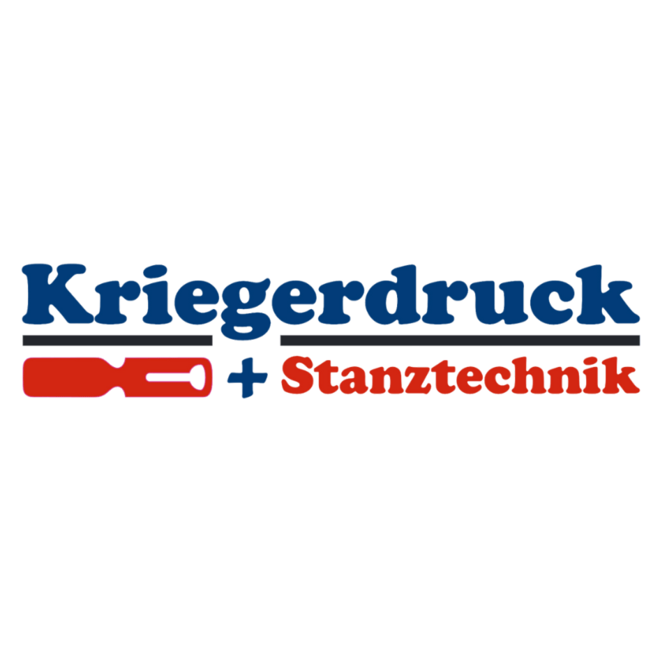 Logo von Kriegerdruck - Druck & Stanztechnik für KFZ & Metzgerei