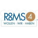 Logo von ROOMS4 Immobilien I Immobilienmakler und Projektentwicklung
