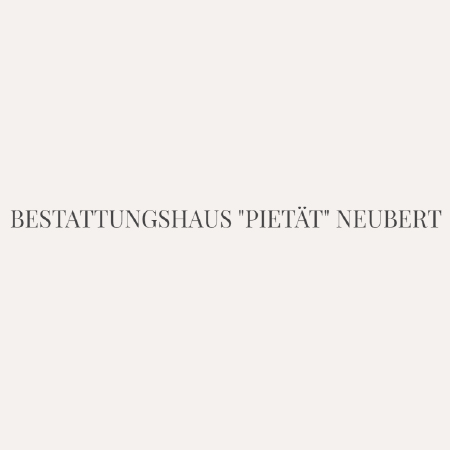 Logo von Bestattungshaus "Pietät" Neubert