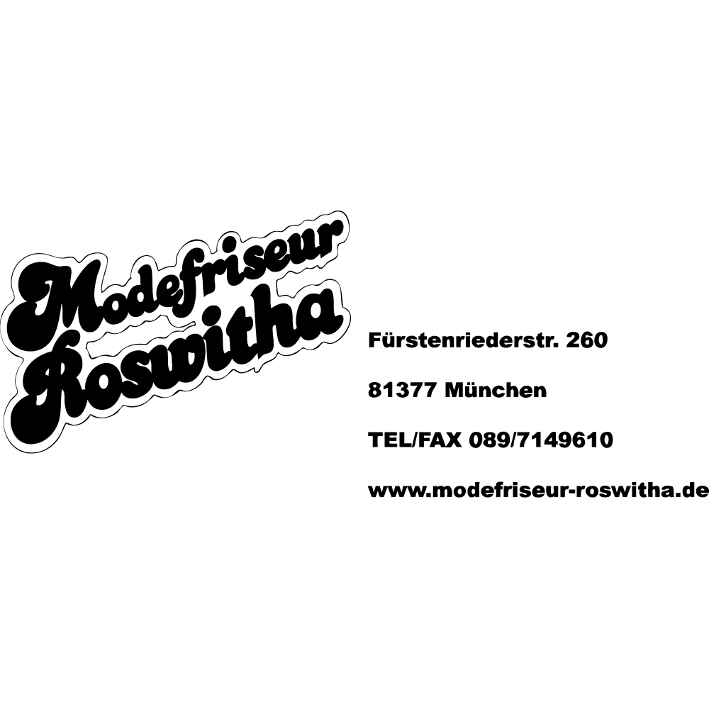 Logo von Modefriseur Roswitha