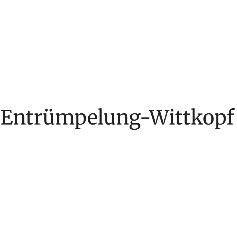 Logo von Entrümpelung-Wittkopf