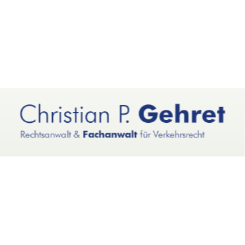 Logo von Rechtsanwalt Christian P. Gehret Fachanwalt für Verkehrsrecht