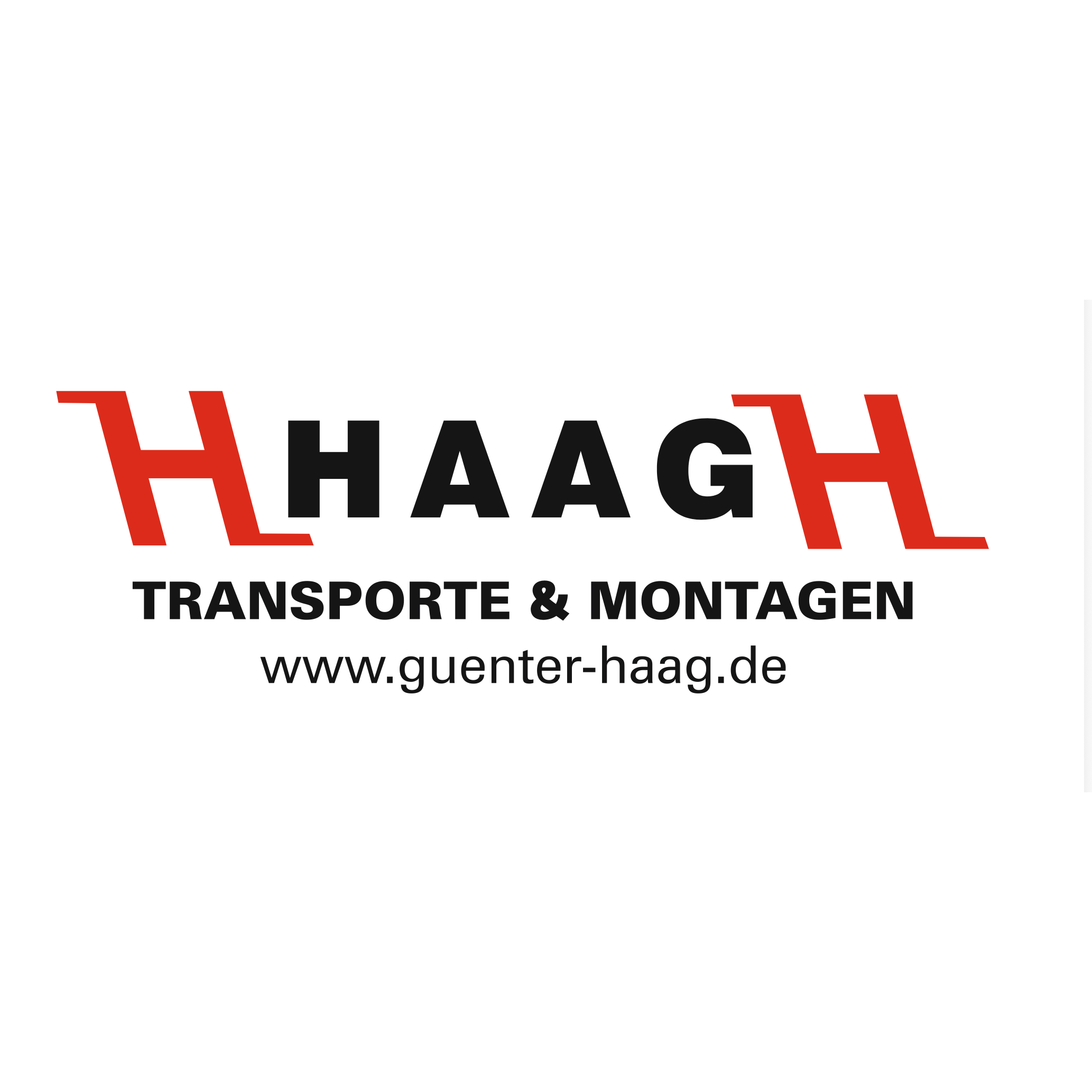 Logo von Günter Haag - Transporte & Montagen OHG