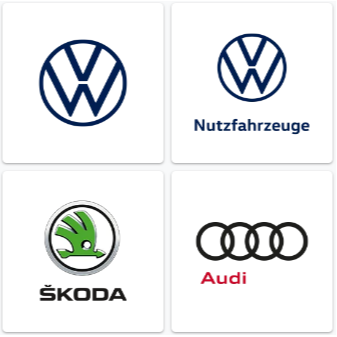 Logo von Volkswagen, Skoda, Audi Weimar Glinicke