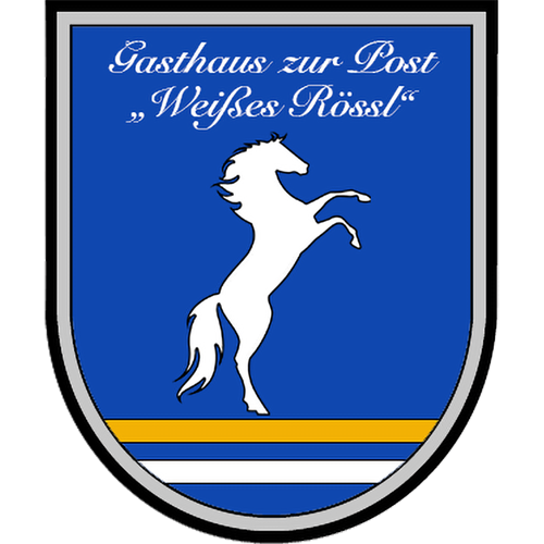 Logo von Gasthaus Zur Post „Weißes Rössl“