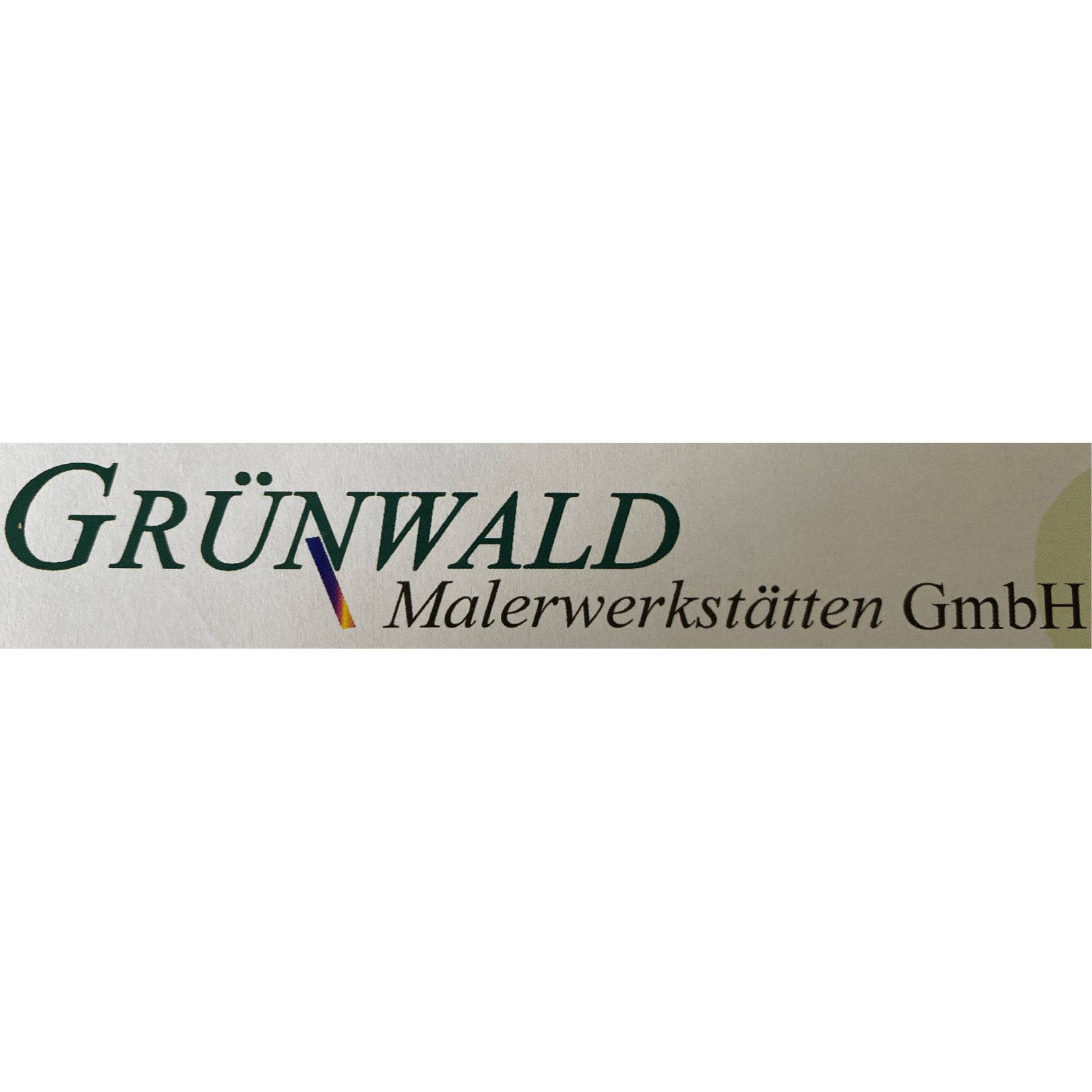 Logo von Grünwald Malerwerkstätten GmbH