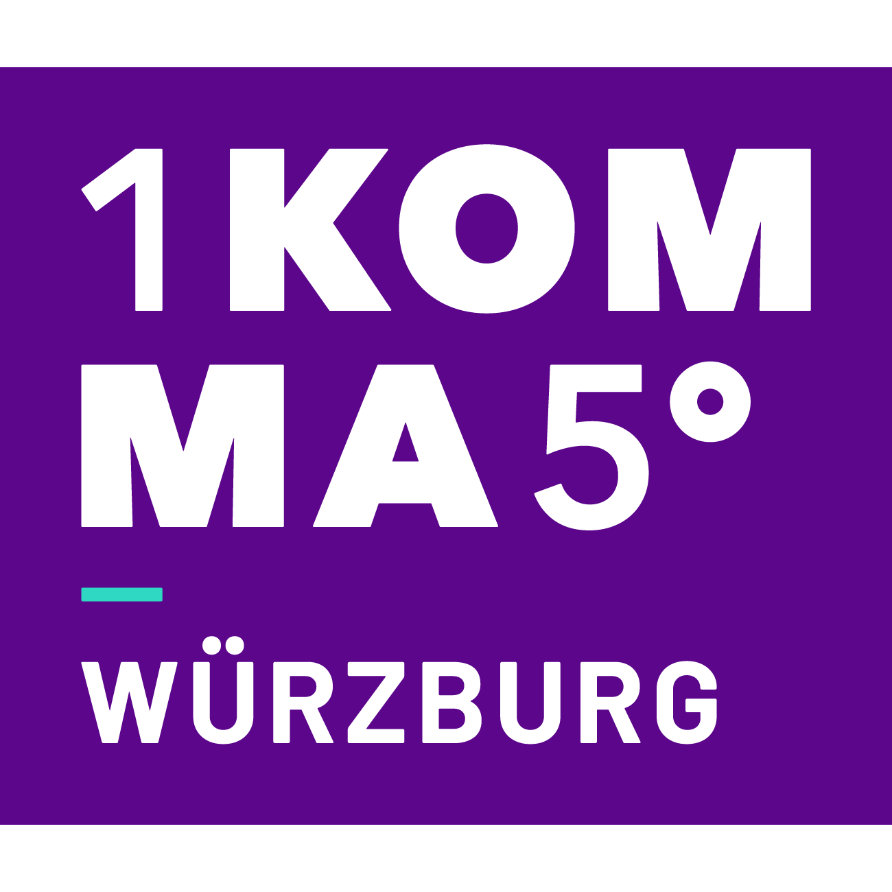 Logo von 1KOMMA5° Würzburg: Meisterbetrieb für Photovoltaik, Solaranlagen & Wärmepumpen