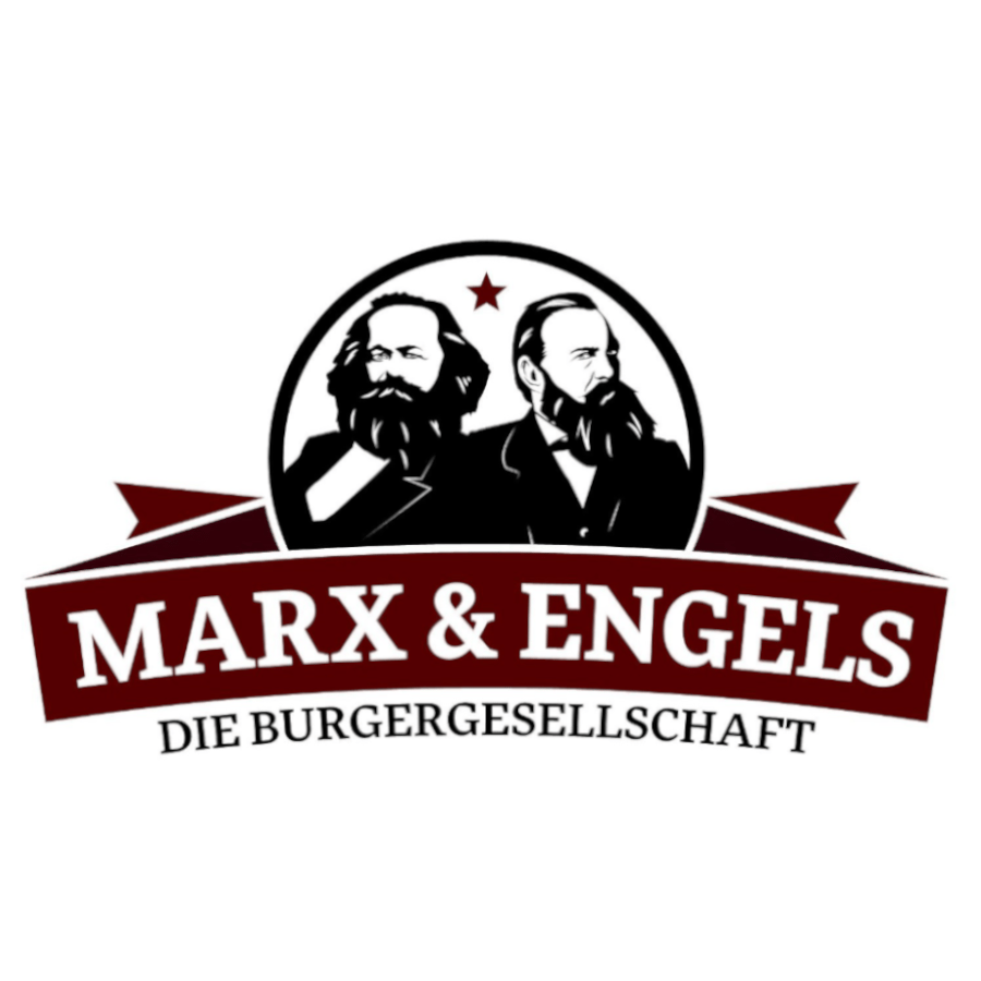 Logo von Marx & Engels _ Die Burgergesellschaft