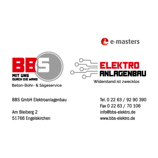 Logo von BBS Beton, Bohren, Sägeservice GmbH
