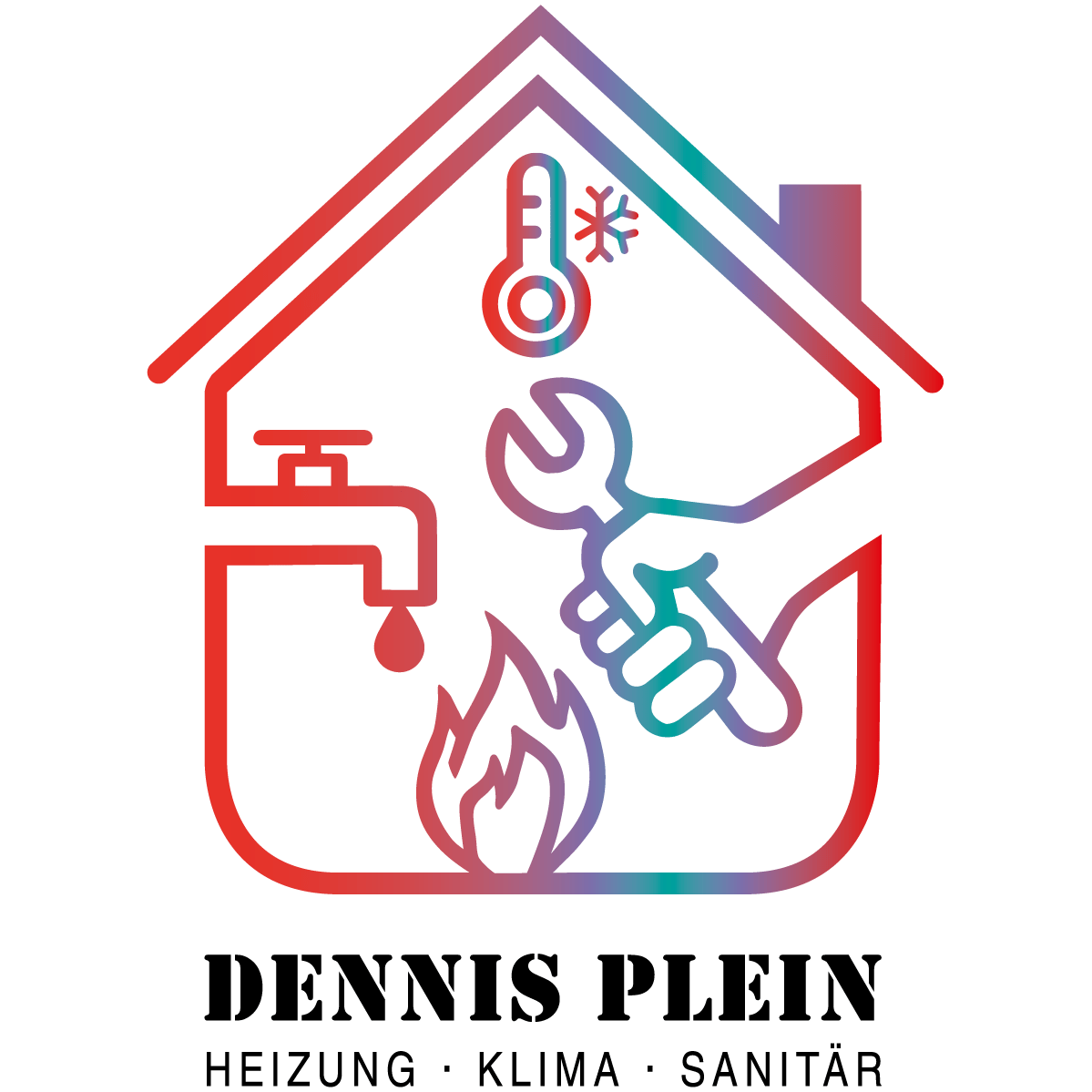 Logo von Dennis Plein Heizung-Klima-Sanitär