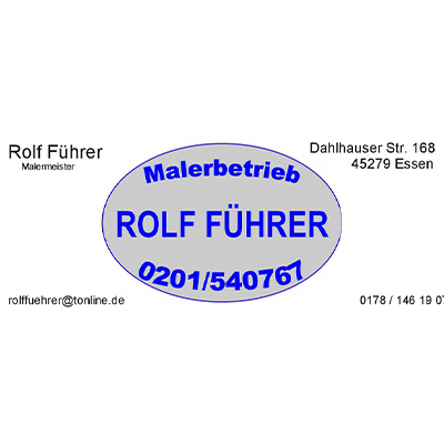 Logo von Rolf Führer Malermeister