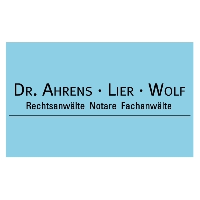 Logo von Rechtsanwälte Ahrens - Lier -Wolf