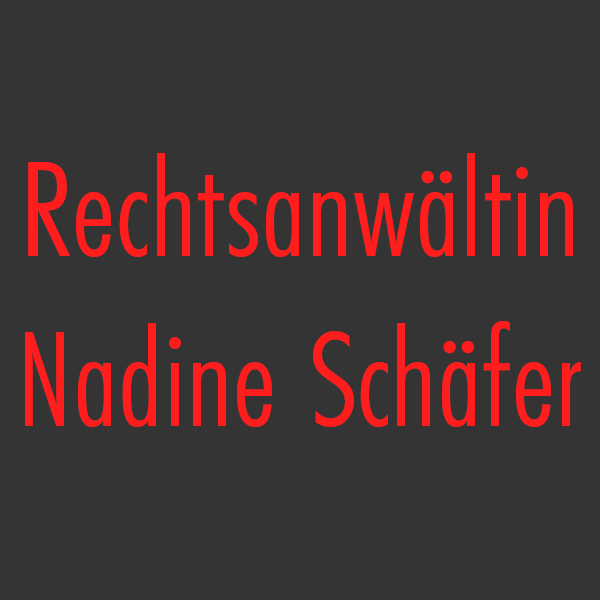 Logo von Nadine Schäfer Rechtsanwältin