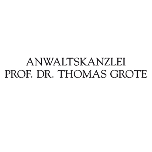 Logo von Prof. Dr. Thomas Grote Rechtsanwalt und Notar
