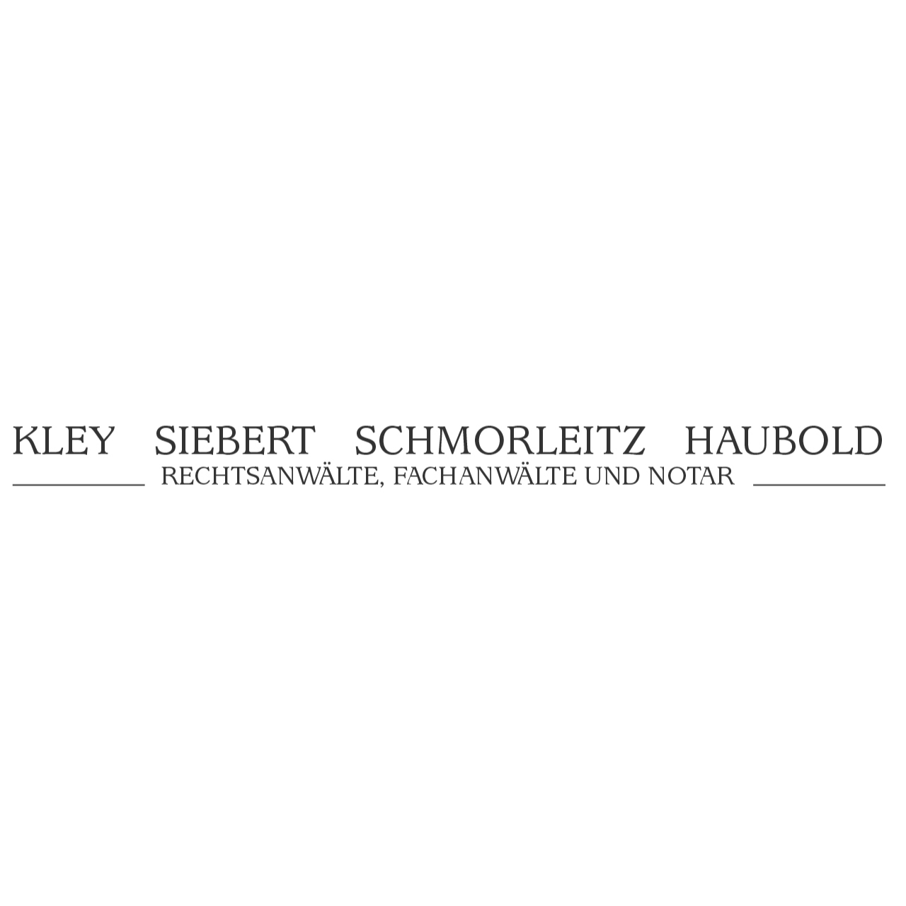 Logo von KLEY • SIEBERT • SCHMORLEITZ • HAUBOLD Rechtsanwälte, Fachanwälte und Notar