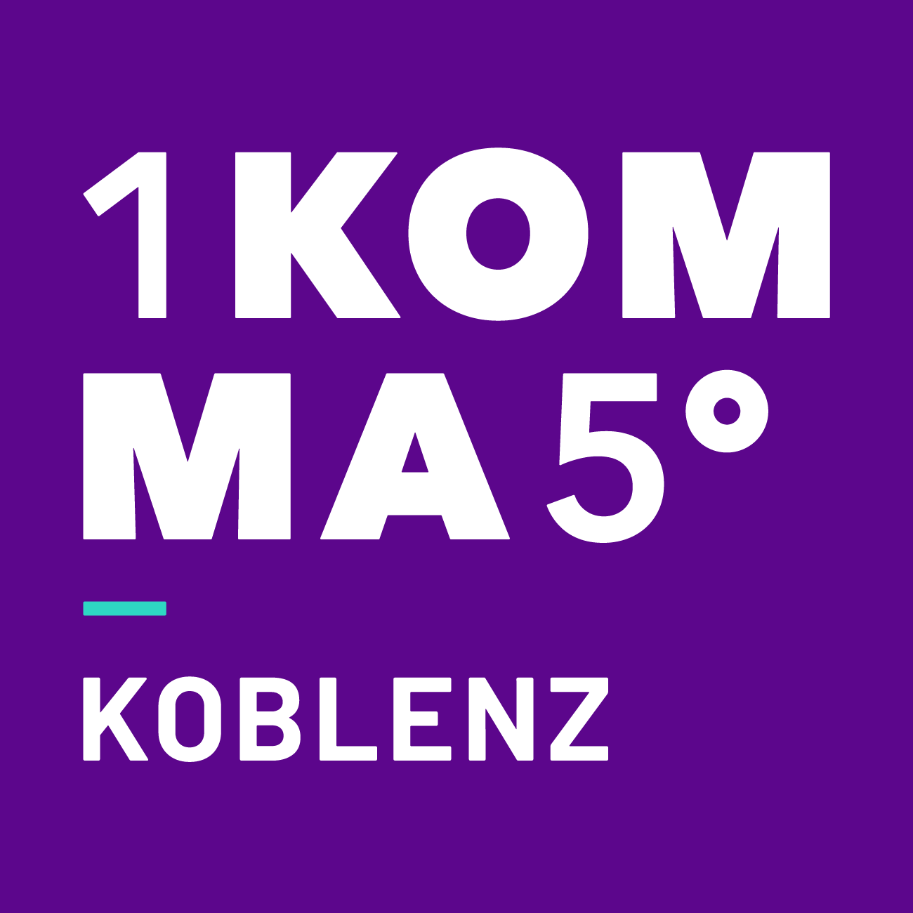 Logo von 1KOMMA5° Koblenz: Meisterbetrieb für Photovoltaik, Solaranlagen & Wärmepumpen