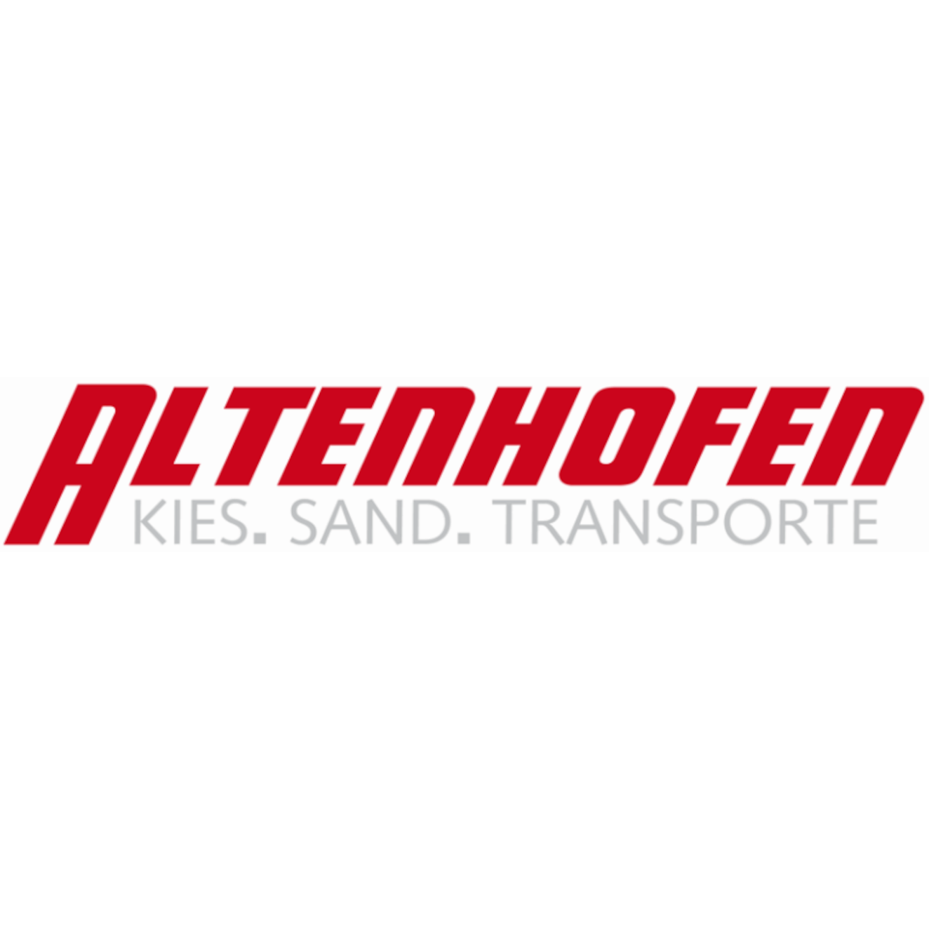 Logo von ALTENHOFEN - Transporte - Kies - Sand