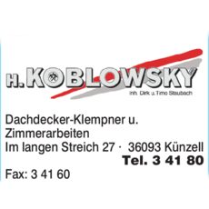 Logo von Dachdeckerfachbetrieb Hans Koblowsky OHG - Inh. Dirk und Timo Staubach
