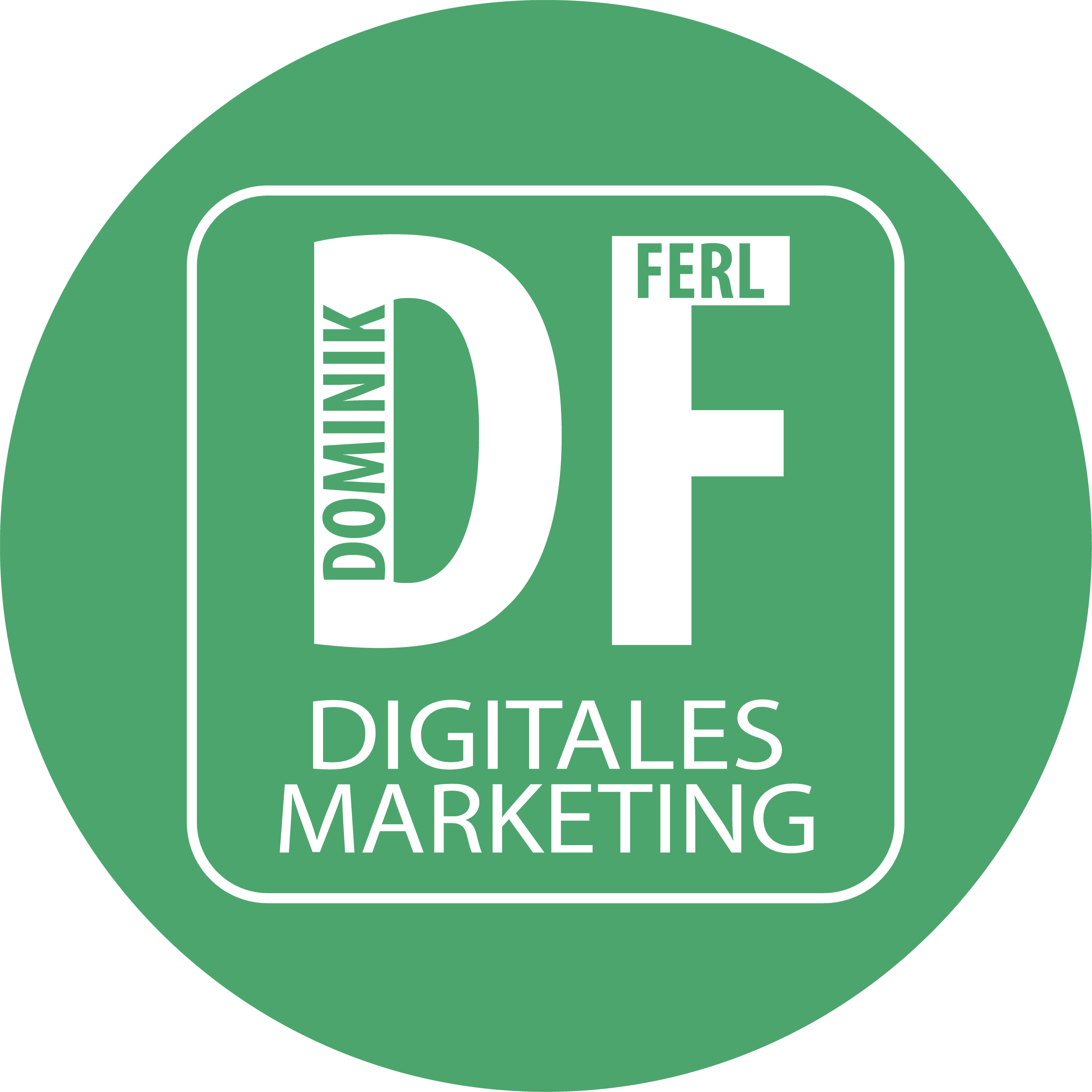 Logo von Dominik Ferl Social Media und Online Marketing