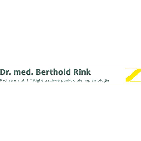Logo von Zahnarztpraxis Dr. Berthold Rink