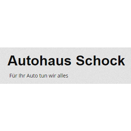 Logo von Autohaus Schock