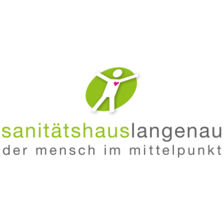 Logo von Sanitätshaus Langenau - der Mensch im Mittelpunkt