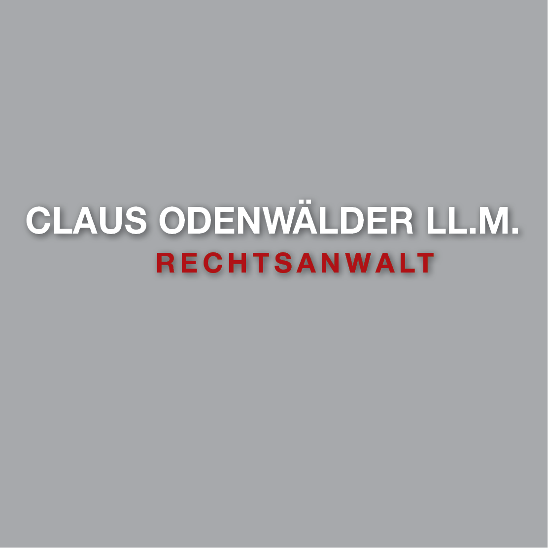 Logo von Rechtsanwalt Claus Odenwälder LL.M.