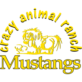 Logo von Biergarten zum Wilden Mustang auf der Crazy Animal Ranch